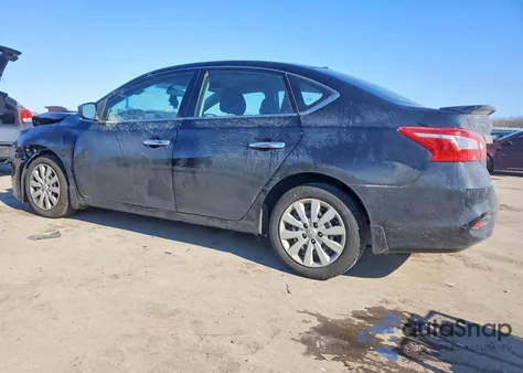 2016 Nissan Sentra S from USA, damaged, VIN 3N1AB7AP7GL673791